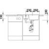 Кухонная мойка Blanco METRA 6 S Compact 515226 Серый Шелк