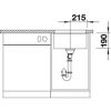 Кухонная мойка Blanco SUBLINE 400-U 515757 Песочный