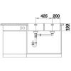 Кухонная мойка Blanco Andano 400/400-IFС 518328 Нерж Сталь