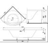 Ванна Kolo Magnum 155х155 XWN3055