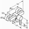 Смеситель для душа Kludi Zenta 388709175 Белый