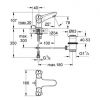 Смеситель для умывальника Grohe Costa L 21390001