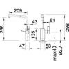 Кухонный смеситель Blanco LEVOS-S 514917 Хром