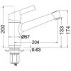 Кухонный смеситель Blanco ELIPSO II 514902 Серый Шелк
