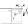 Кухонная мойка Blanco SUBLINE 340/160-U 515057