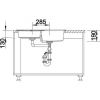 Кухонная мойка Blanco METRA 9 E 515571 Песочный