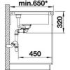 Кухонная мойка Blanco DELTA-F 510923 Антрацит