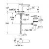 Смеситель для умывальника  Grohe Eurosmart Cosmopolitan S 36318000