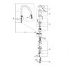 Кухонный смеситель Grohe Eurosmart 32542001