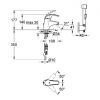 Смеситель для умывальника Grohe Eurosmart Hygienica 33462001