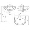 Умывальник Kolo Ovum Reflex L41170900