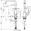 Кухонный смеситель Hansgrohe Focus 31820000