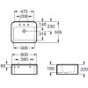 Умывальник Roca Element A327571000