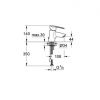 Смеситель для умывальника Grohe Wave 32285000