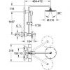 Душевая система Grohe Rainshower System 210 27641000