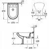 Біде підлогове Villeroy & Boch Hommage 744200R1