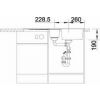 Кухонная мойка Blanco ZIA 6 S 515130 Серый Шелк