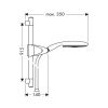Душевой гарнитур Hansgrohe Raindance E 150 AIR 27894000