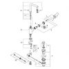 Смеситель для умывальника Grohe Eurodisc Cosmopolitan 23054002