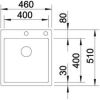 Кухонная мойка Blanco CLARON 400-IF 515642 Нерж Сталь