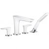 Смеситель для ванны Hansgrohe PuraVida 15446400 Белый/Хром