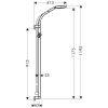 Душевой гарнитур Hansgrohe Rainbow 27876000