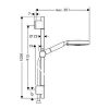 Душевой гарнитур Hansgrohe Raindance S 150 AIR 3jet/Unica'S Puro 27895000