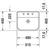 Умывальник Duravit Happy D. 044148