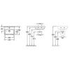 Умывальник Villeroy & Boch Sentique 532245R1