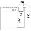 Кухонная мойка Blanco SUBLINE 160-U 513395 Песочный