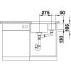 Кухонная мойка Blanco SUBLINE 350/150-U 514525 Белый Мат