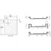 Душевой поддон Ravak Aneta 75x90 LA A003701220