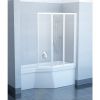 Шторка для ванны Ravak VS3 130 795V0100Z1 белый+transparent