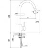 Кухонный смеситель Ravak KM 016.00 X070039