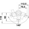 Кухонный смеситель Blanco SEDA 519062 Хром