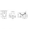 Биде подвесное Villeroy & Boch Century 745300R1