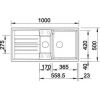 Кухонная мойка Blanco LEXA 6 S 514673 Песочный