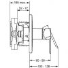 Смеситель для душа Hansa Ligna 43879503