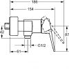 Смеситель для душа Hansa Twist 09670185