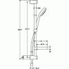Душевой гарнитур Hansa Viva 44150110