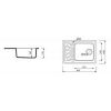 Кухонна мийка Marmorin Dato 240113004 brown