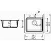 Кухонная мойка Marmorin Tama 390103007