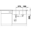 Кухонная мойка Blanco SUBLINE 350/350-U 516289 Шампань