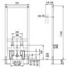 Инсталляция для биде Sanit 90.661.00.T000