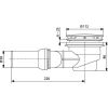Сифон для душового піддону D90 Sanit 34.045.00.0000