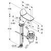 Смеситель для умывальника Kludi Ambienta 530290575