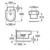 Биде подвесное Roca Happening A357565000