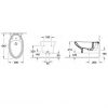 Биде подвесное Villeroy & Boch Amadea 7E86B0R1