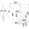 Кухонный смеситель Blanco FINESS 512323 Матовый Хром