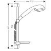Душевой гарнитур Hansgrohe Croma 2jet/Unica’S 27770000